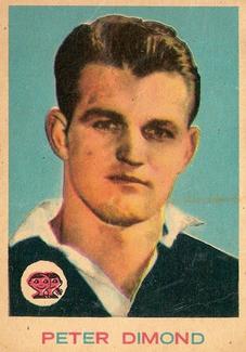 1964 Scanlens NRL #26 Peter Dimond Front